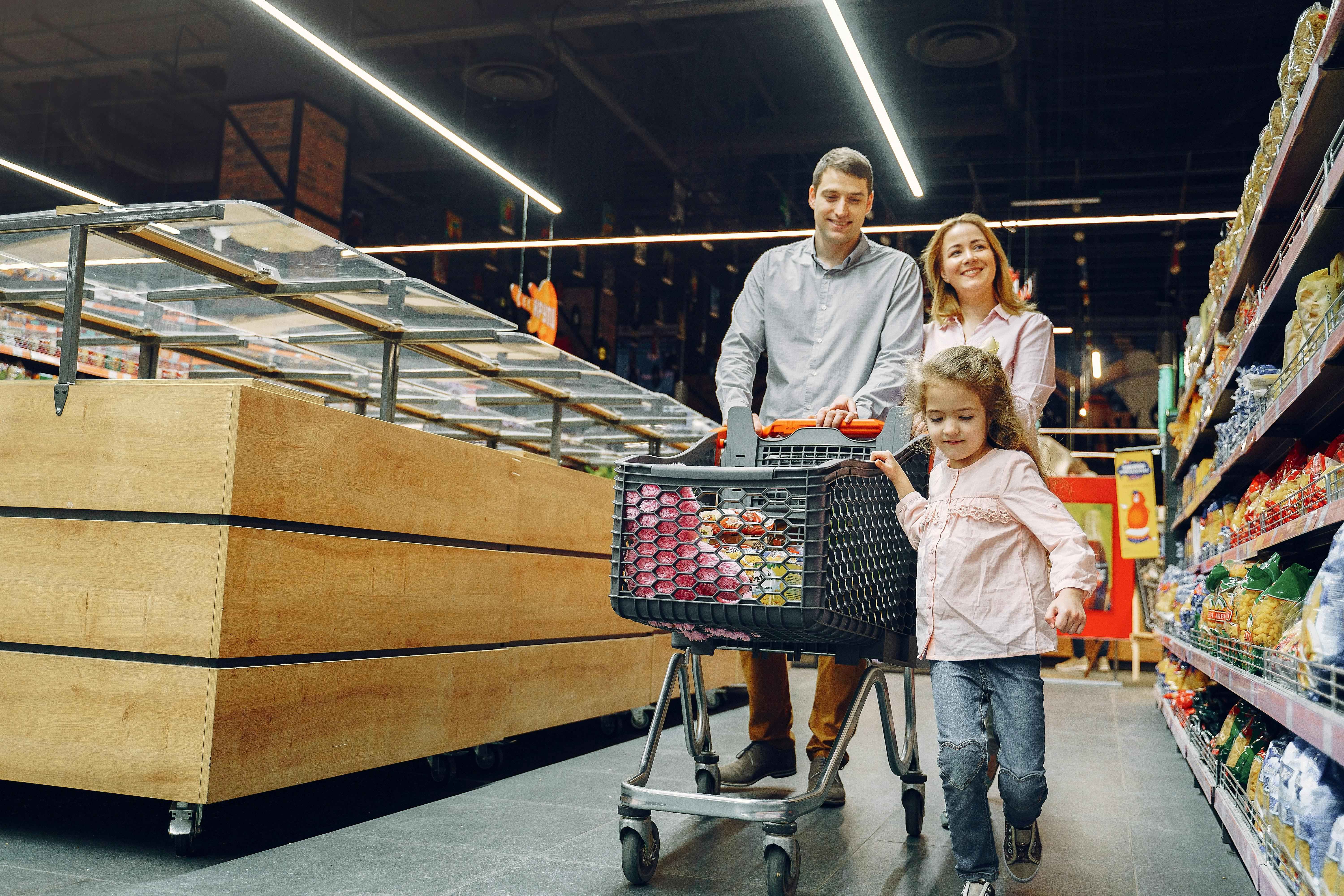 Supermarket family